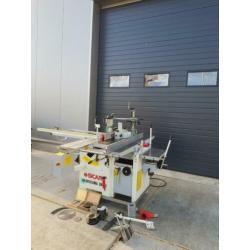 Sicar scm combinatiemachine 5 in 1 formaatzaag met rits**