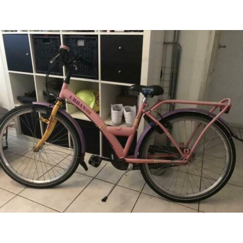 Meiden fiets