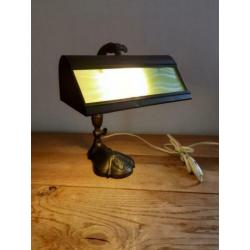 Art deco Ludwig Beethoven piano/bureau lamp uit 1920