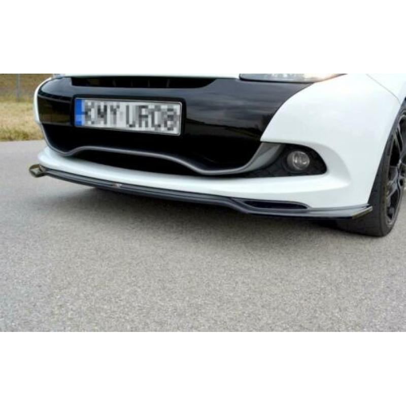 Maxton front splitter spoiler Clio III RS Ph.2. Nieuw.