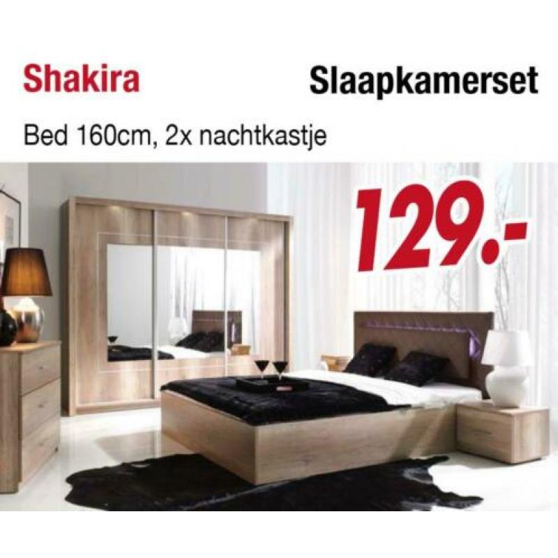 Bankstel Boxspring Tafel Woonkamer Slaapkamer Kledingkast