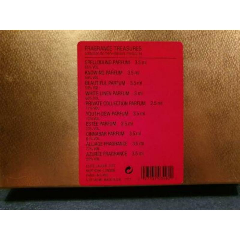 Estée Lauder -Fragrance treasures- coffret 10 miniaturen.