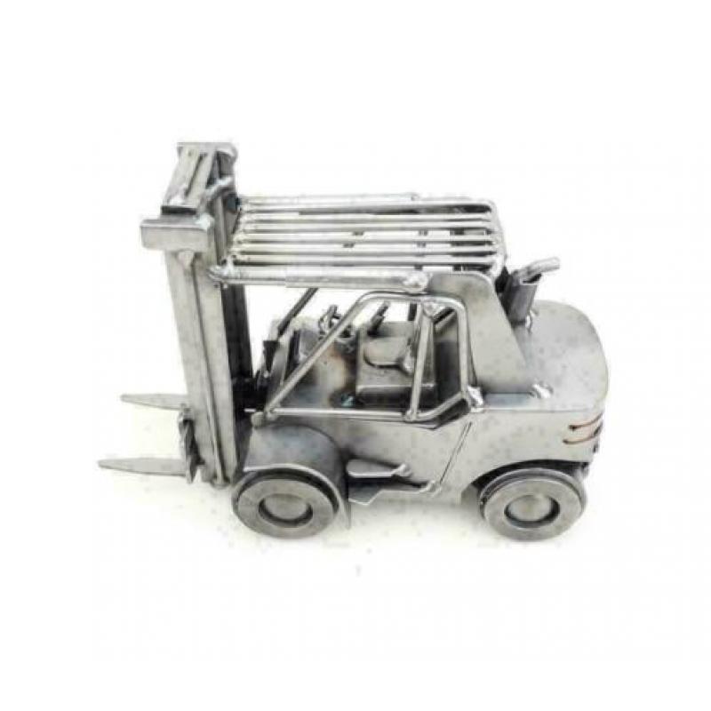 Heftruck bieropener beeldje - vorkheftruck, bier opener