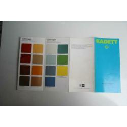 Opel Kadett type D kleuren en bekledingen (08-1980) (44)