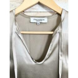 Fracasnoir top zijde champagne, maat 38 - NP 175,- wyp