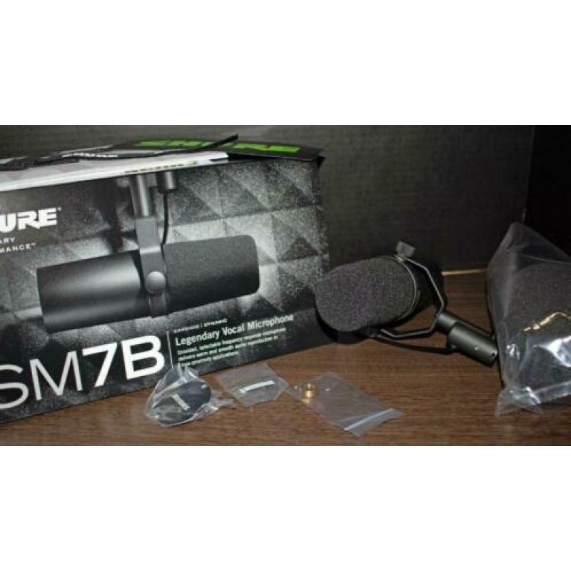 Shure SM7B dynamische vocal studio microfoon