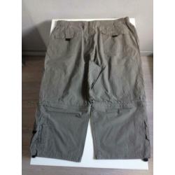 zomer broek legergroen heren biaginni maat 58 lang 83 cm