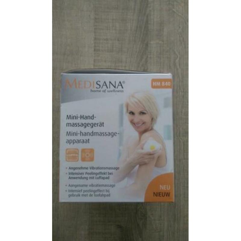 Nieuwe mini handmassage apparaat merk medisana