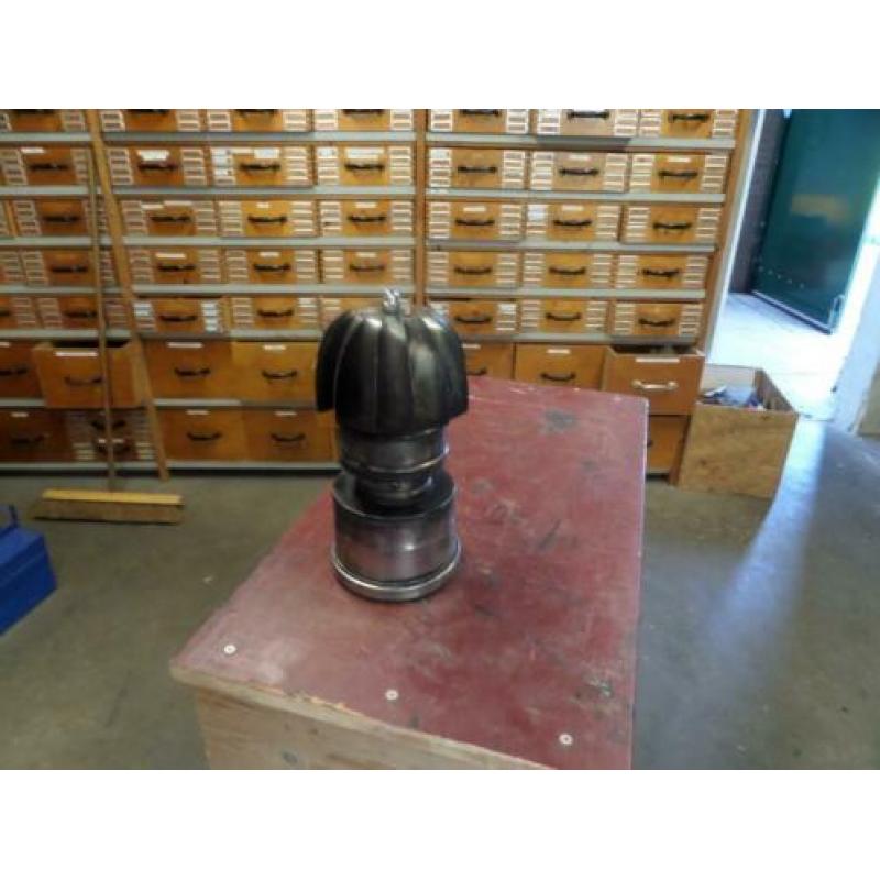 RVS aspiromatic 80mm roterende schoorsteenkap
