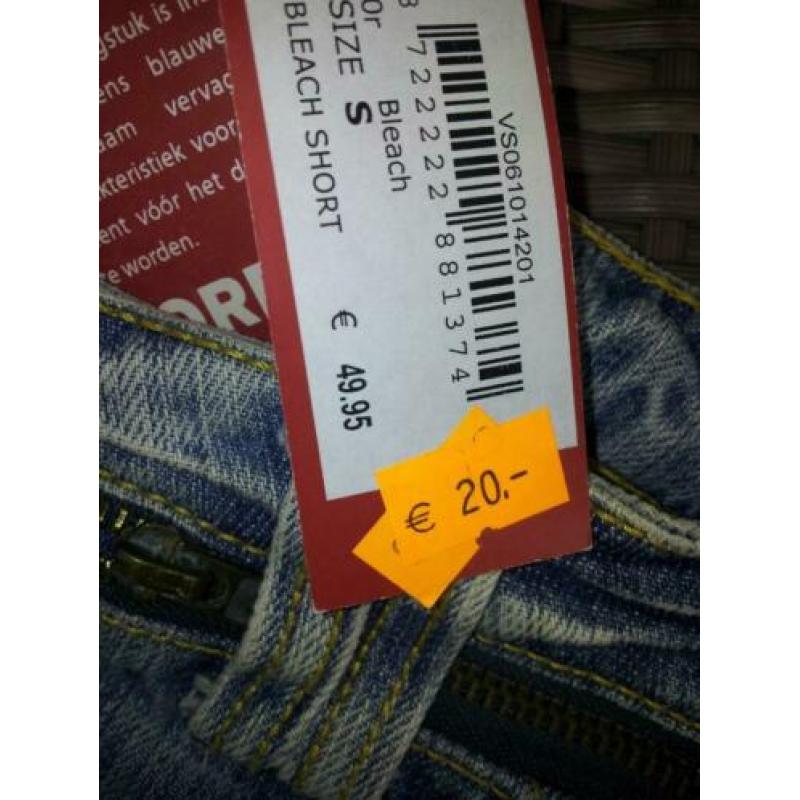 Forecast korte broek jeans maat S (P19) NIEUW