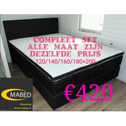 Opnieuw AKTIE ! 120/140/160/180x200 alle maat zelfde prijs