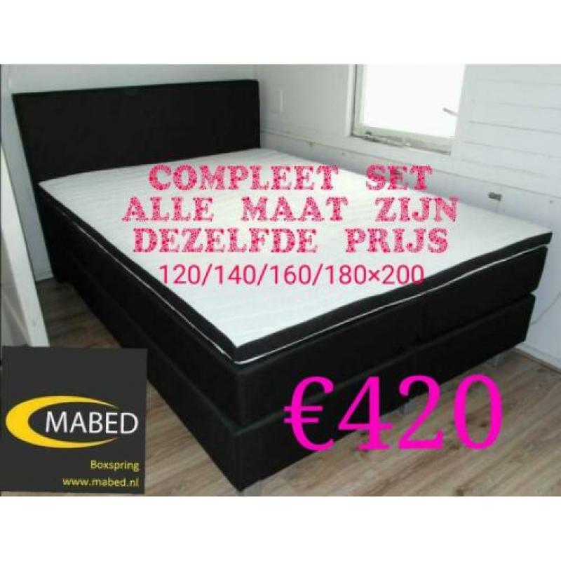 Opnieuw AKTIE ! 120/140/160/180x200 alle maat zelfde prijs