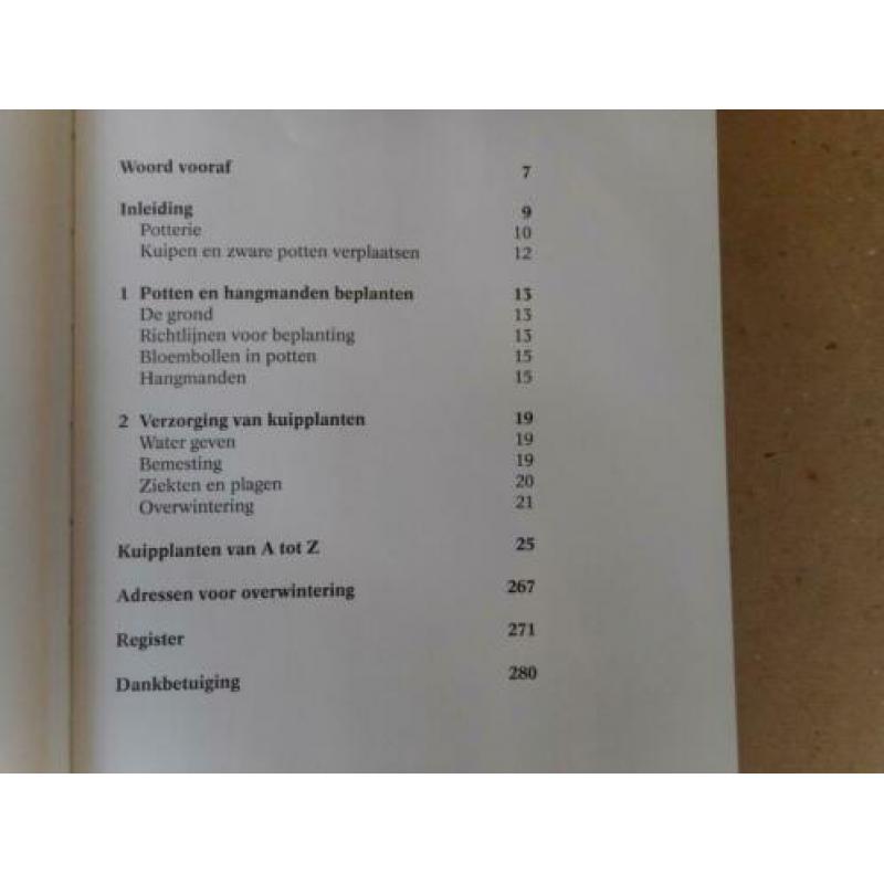 Kuipplanten encyclopedie - Nico Vermeulen