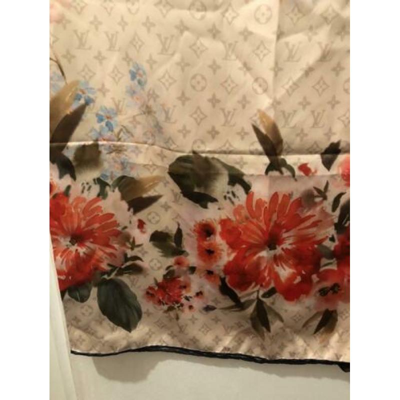 Louis Vuitton dames sjaal flowerprint