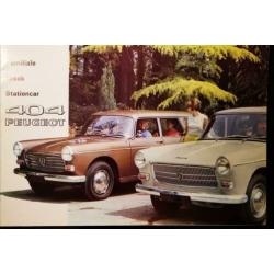 Oldtimer Peugeot 404 Break/Familiale 1960 autofolder