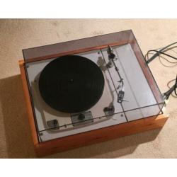 GARRARD 301 met AT 1005 II arm, stofkap en extra armboard
