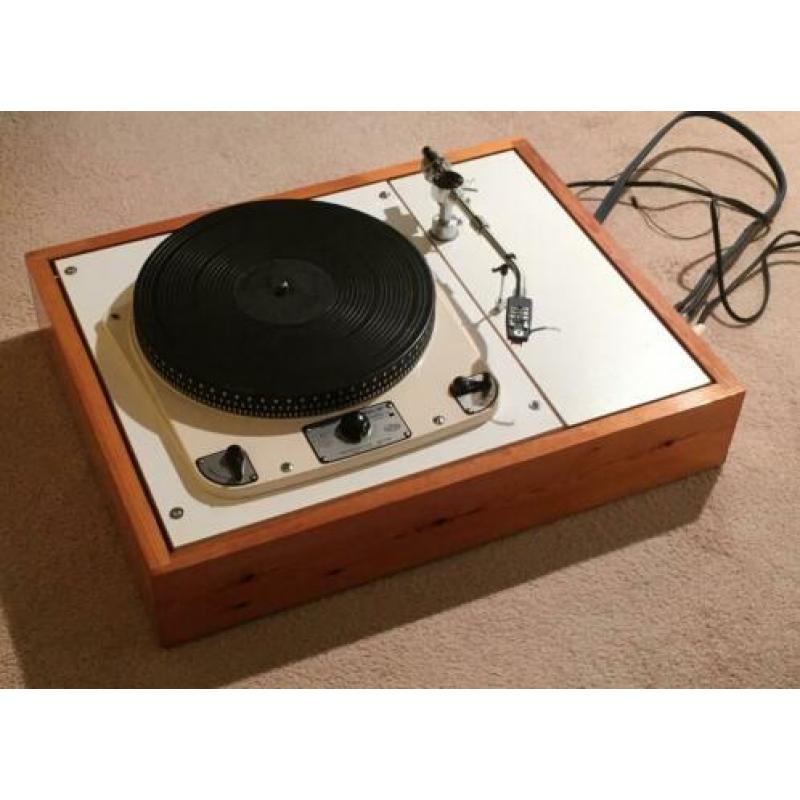 GARRARD 301 met AT 1005 II arm, stofkap en extra armboard