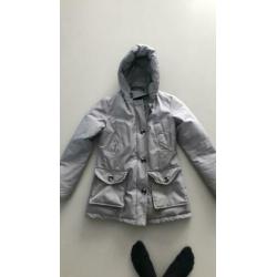 Airforce dames jas grijs maat s