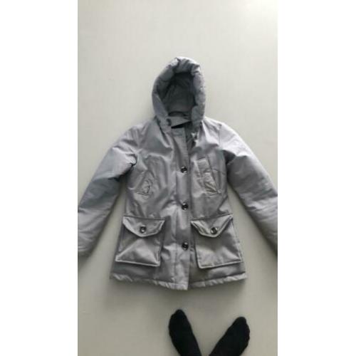 Airforce dames jas grijs maat s