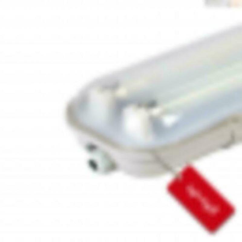Led TL buis en Armatuur 150 cm IP65 6000 K wit licht