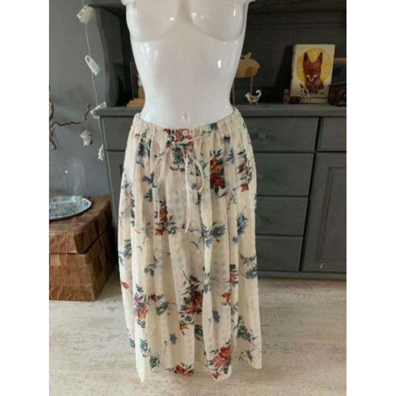Lange vintage rok van Starstyle maat 38