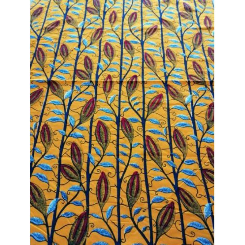 Afrikaanse Wax Stof | Vlisco | 90x120 cm