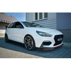 Voorlip sideskirt spoiler achterlip - Hyundai I30N 17+