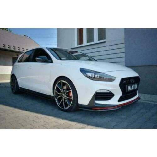 Voorlip sideskirt spoiler achterlip - Hyundai I30N 17+
