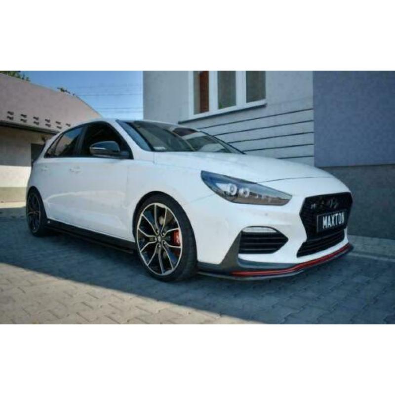 Voorlip sideskirt spoiler achterlip - Hyundai I30N 17+