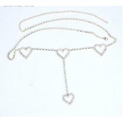 Taille Ketting Dames riem strass