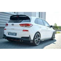 Voorlip sideskirt spoiler achterlip - Hyundai I30N 17+