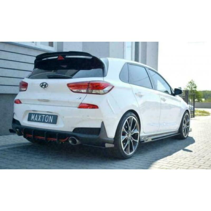 Voorlip sideskirt spoiler achterlip - Hyundai I30N 17+