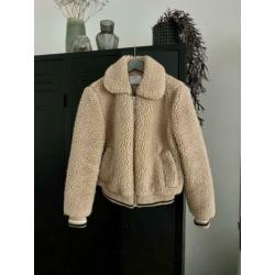 Pluche vacht jas | bomberjack | S | Bershka | Donsjas