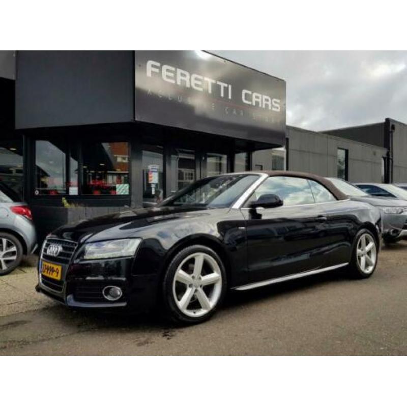 Audi A5 CABRIOLET 2.0 TFSI S-LINE 180PK AUTOM LEDER NAVI B&O