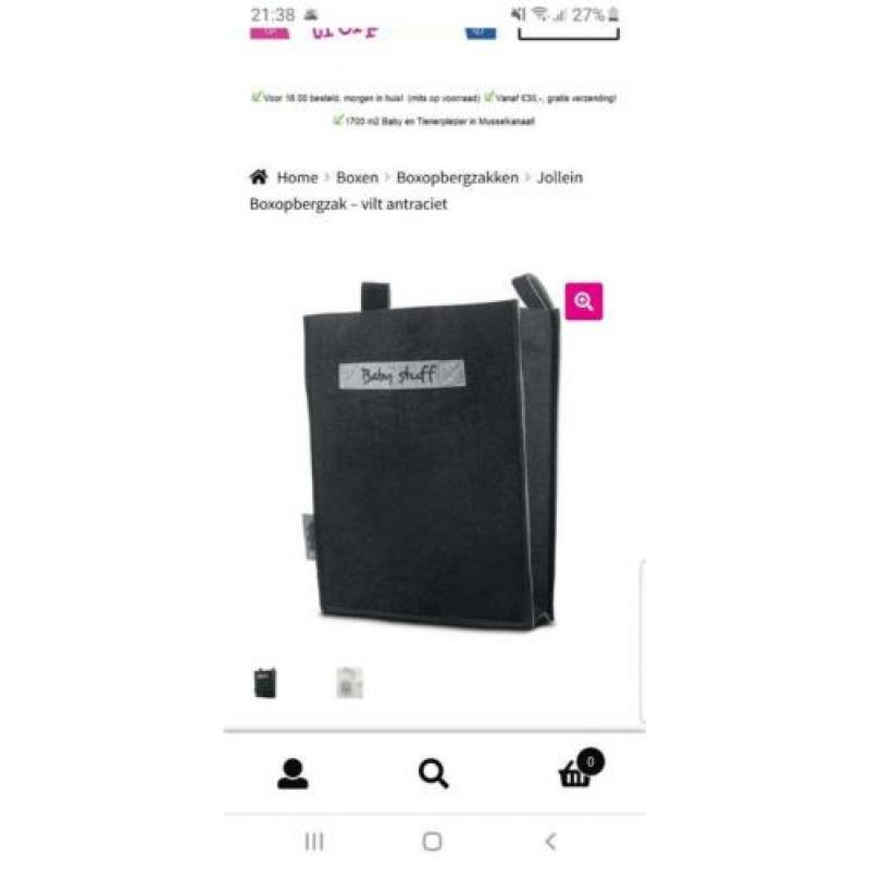 Boxzak van Jollein. - Baby stuff.