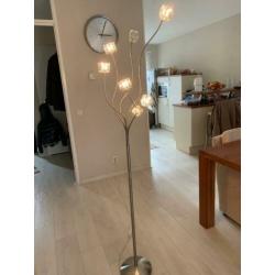 2x mooie vloer-en hanglamp