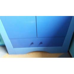 Ikea Mammut Kledingkast blauw