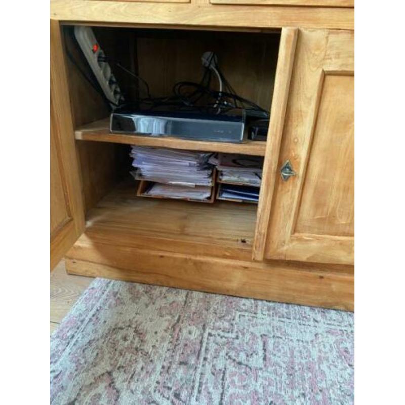 Teak houten tv kast/dressoir