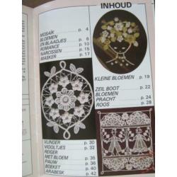 Haakboek Gehaakte decoraties zie foto`s nr 8097