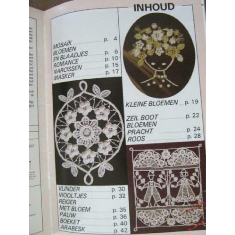 Haakboek Gehaakte decoraties zie foto`s nr 8097
