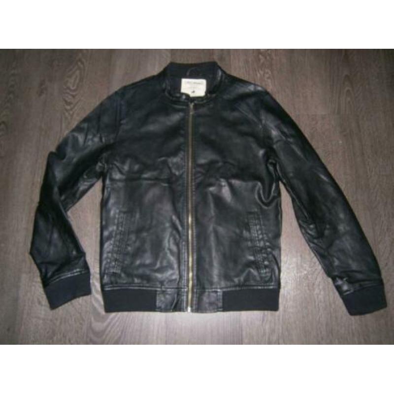 leatherlook Jas Jack & Jones - M jusa17