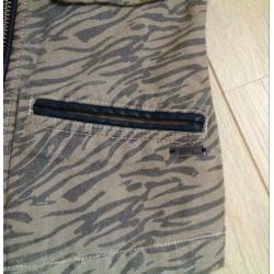 Dierenprint denim bodywarmer v. Maison Scotch, mt Small,zgan