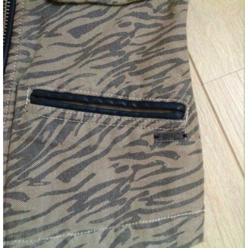 Dierenprint denim bodywarmer v. Maison Scotch, mt Small,zgan