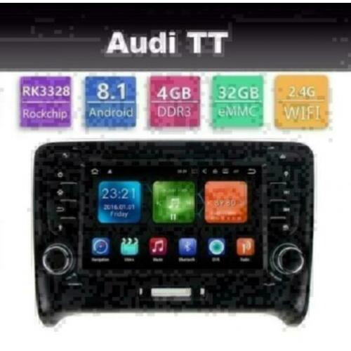 Audi TT android 8.1 radio navigatie carkit dab+ pasklaar gps