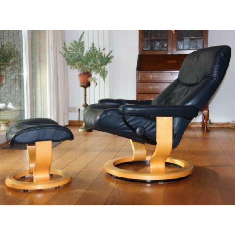 STRESSLESS fauteuil met hocker relaxfauteuil relax stoel