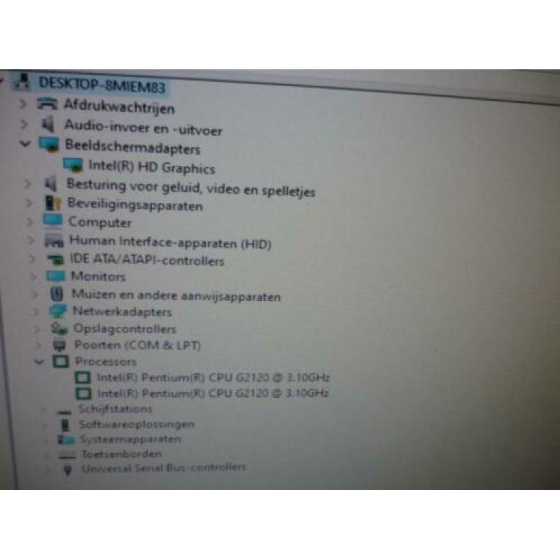 Mini HP Elite 8300 met Wifi Windows 10