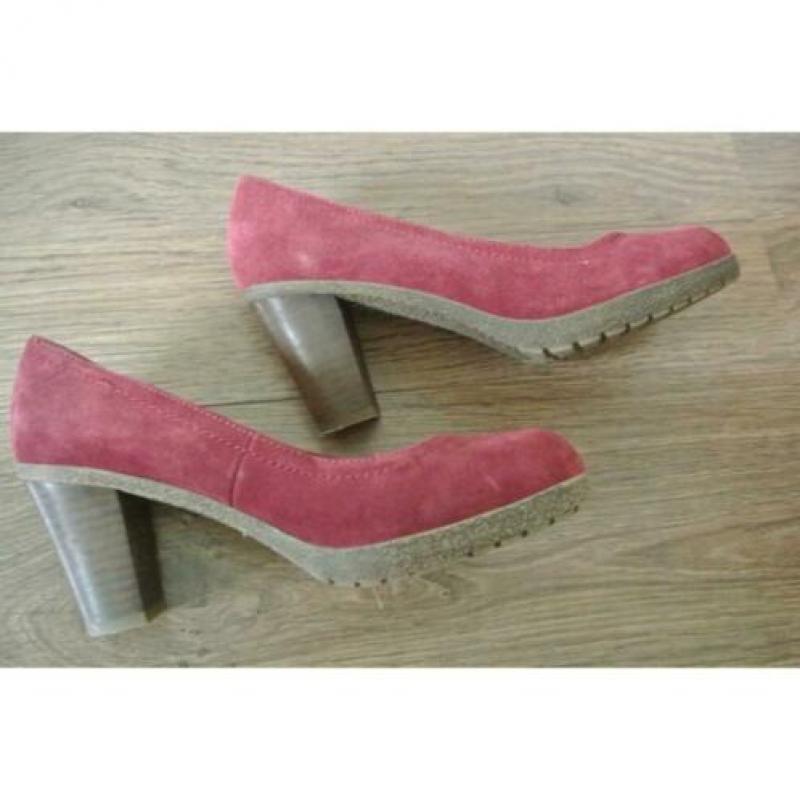 Schoenen OPRUIMING alles €5,- 5th Avenue pumps rood maat 38