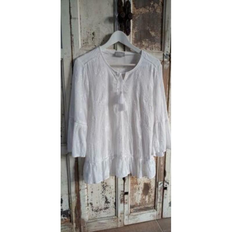 Spijkerbroek & Blouse