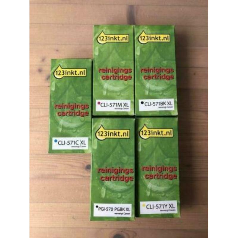8 Inkt cartridges voor Canon printer