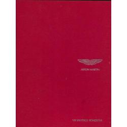 Aston Martin V8 Vantage Roadser boek